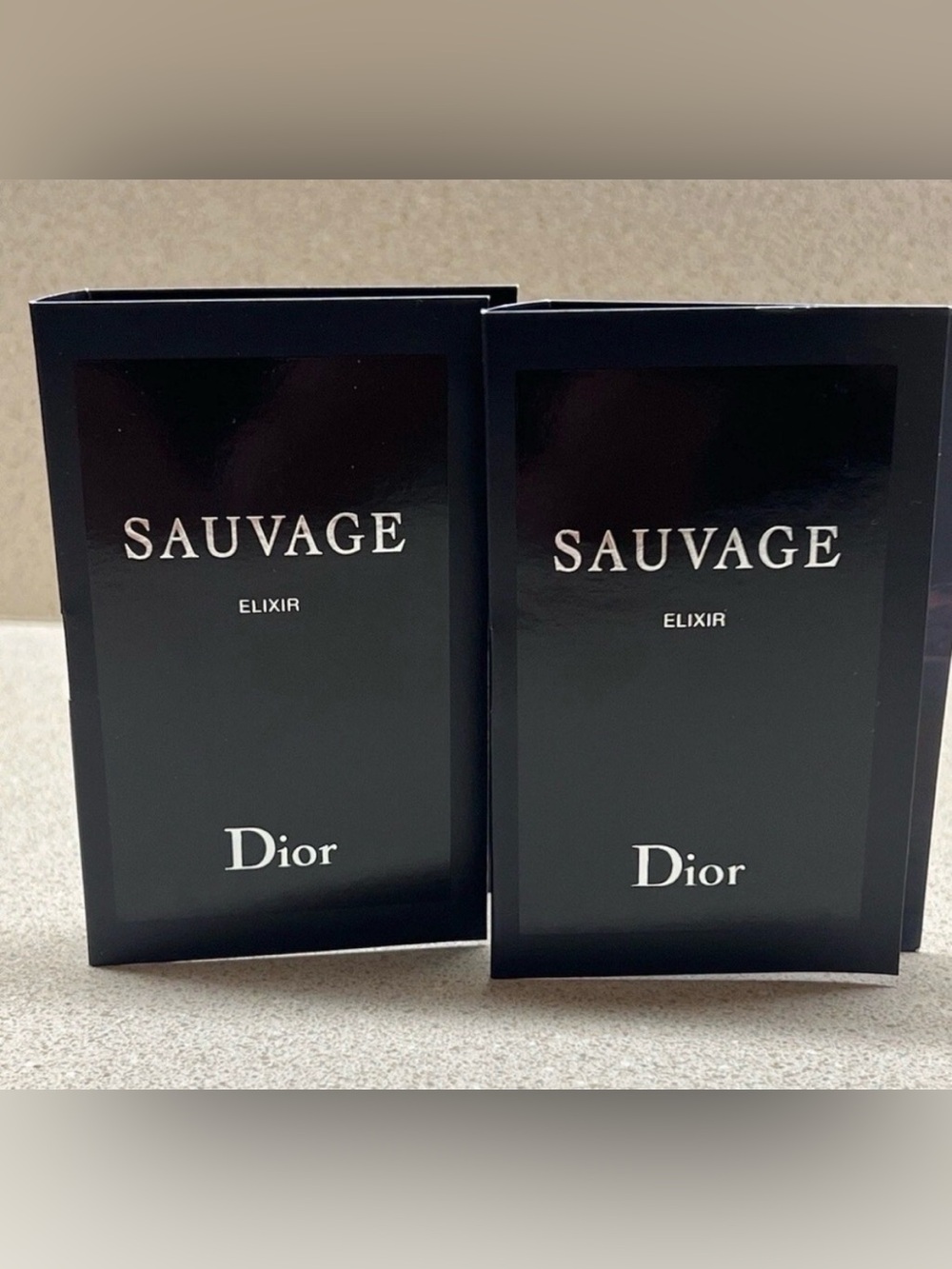 Dior Sauvage Elixir Cologne Samples 2pc Men’s Fragrance NEW